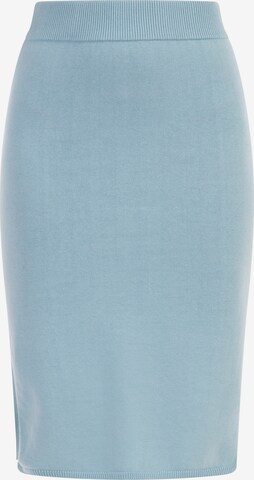 MYMO Skirt in Blue: front