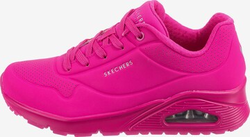 SKECHERS - Sapatilhas baixas 'UNO - Night Shades' em rosa