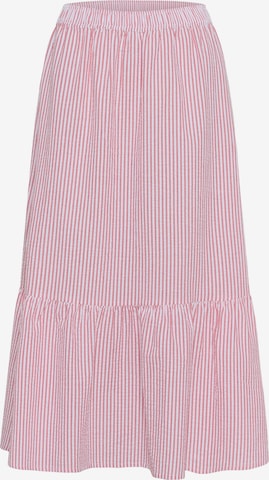 Jupe 'Elmiko' SAINT TROPEZ en rose : devant