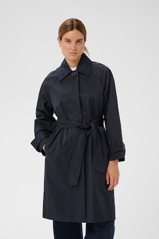 InWear Between-seasons coat in Black: front