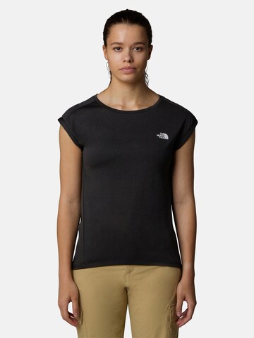 THE NORTH FACE Koszulka funkcyjna w kolorze czarny: przód