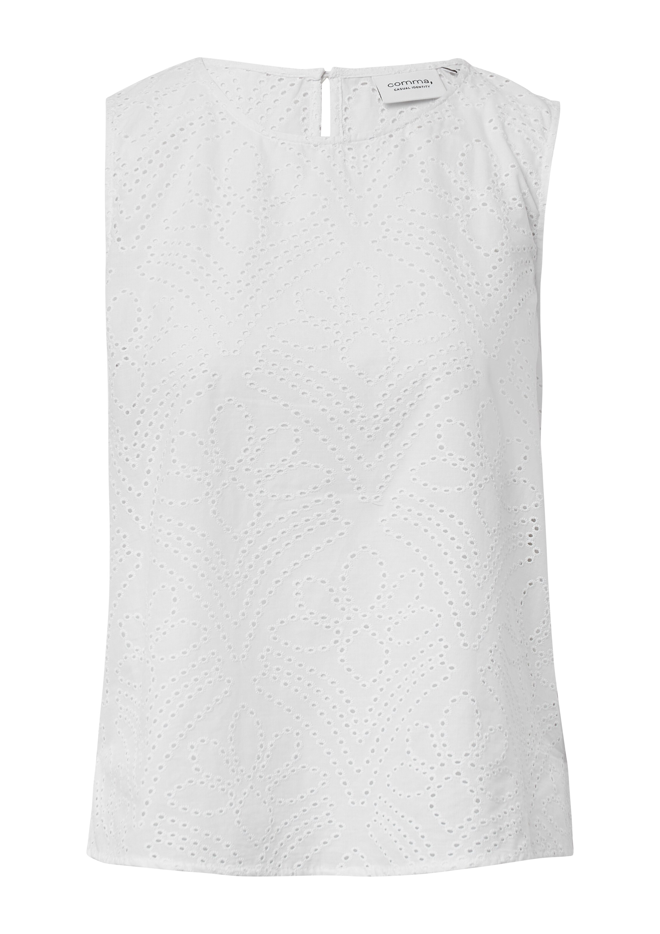 comma casual identity Blouse in White: front