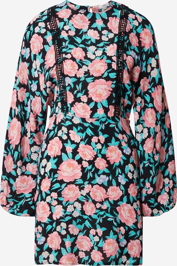 River Island Рокля 'TEA' в неоново синьо / лавандула / бледорозово / черно, Преглед на продукта