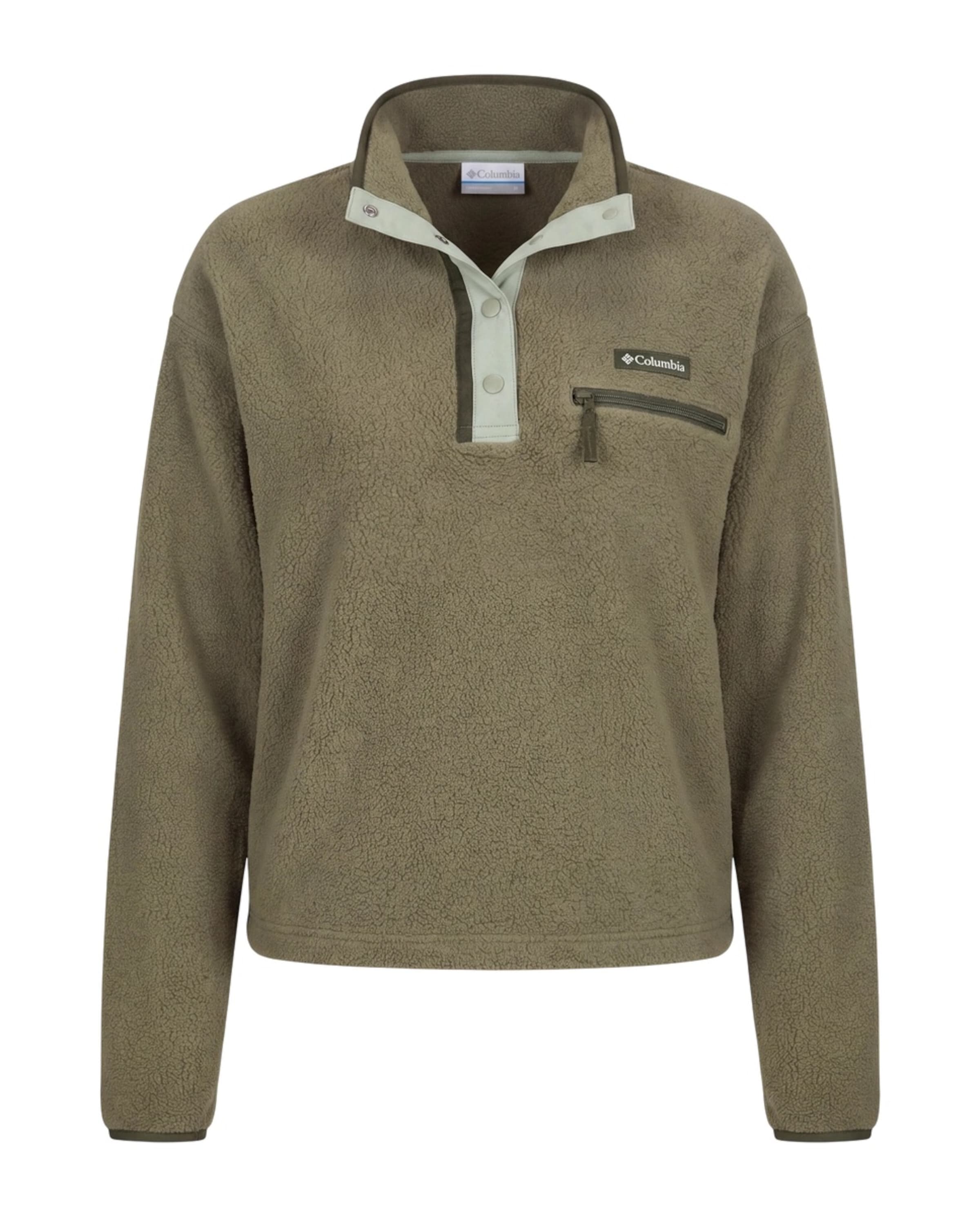 Pull-over de sport 'Helvetia II' COLUMBIA en vert : devant