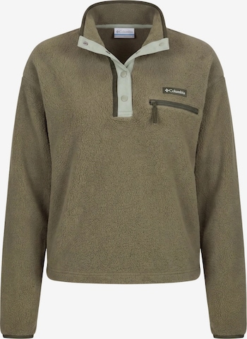 Pull-over de sport 'Helvetia II' COLUMBIA en vert : devant