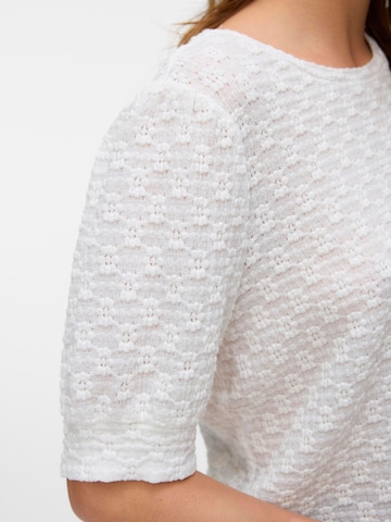VERO MODA - Camiseta 'VMFlower' en blanco