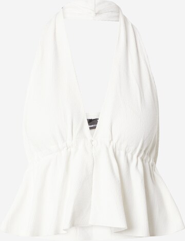 Gina Tricot - Blusa 'Ida' em branco: frente