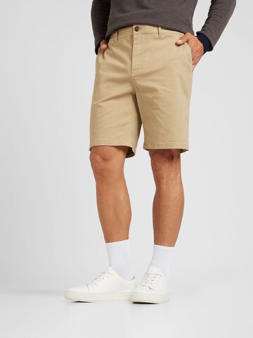 SCOTCH & SODA Regular Chino trousers 'Stuart' in Beige: front