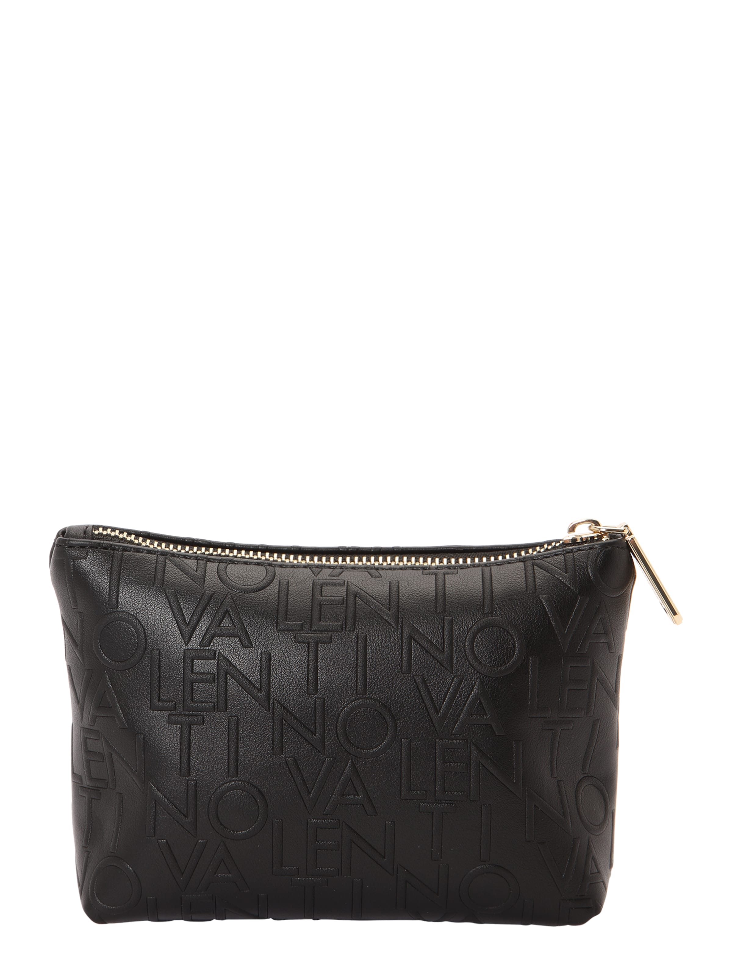 Beauty case 'BEAUTIES' di Valentino Bags in nero: lato