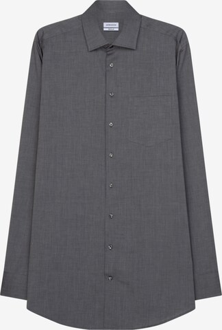 SEIDENSTICKER Regular fit Business Shirt in Grey: front