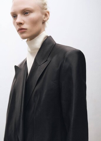 MANGO Blazer 'Pietra' in Black