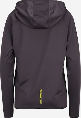 Hummel Athletic Zip-Up Hoodie 'GG12' in Grey