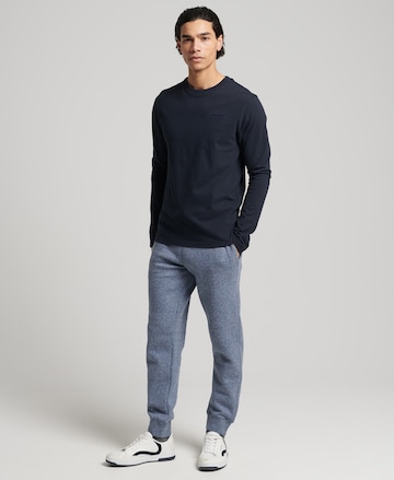 Superdry - Tapered Pantalón en azul