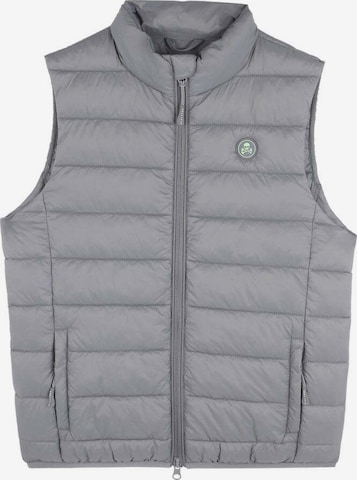 Scalpers Bodywarmer 'Gstaad' in Grijs: voorkant