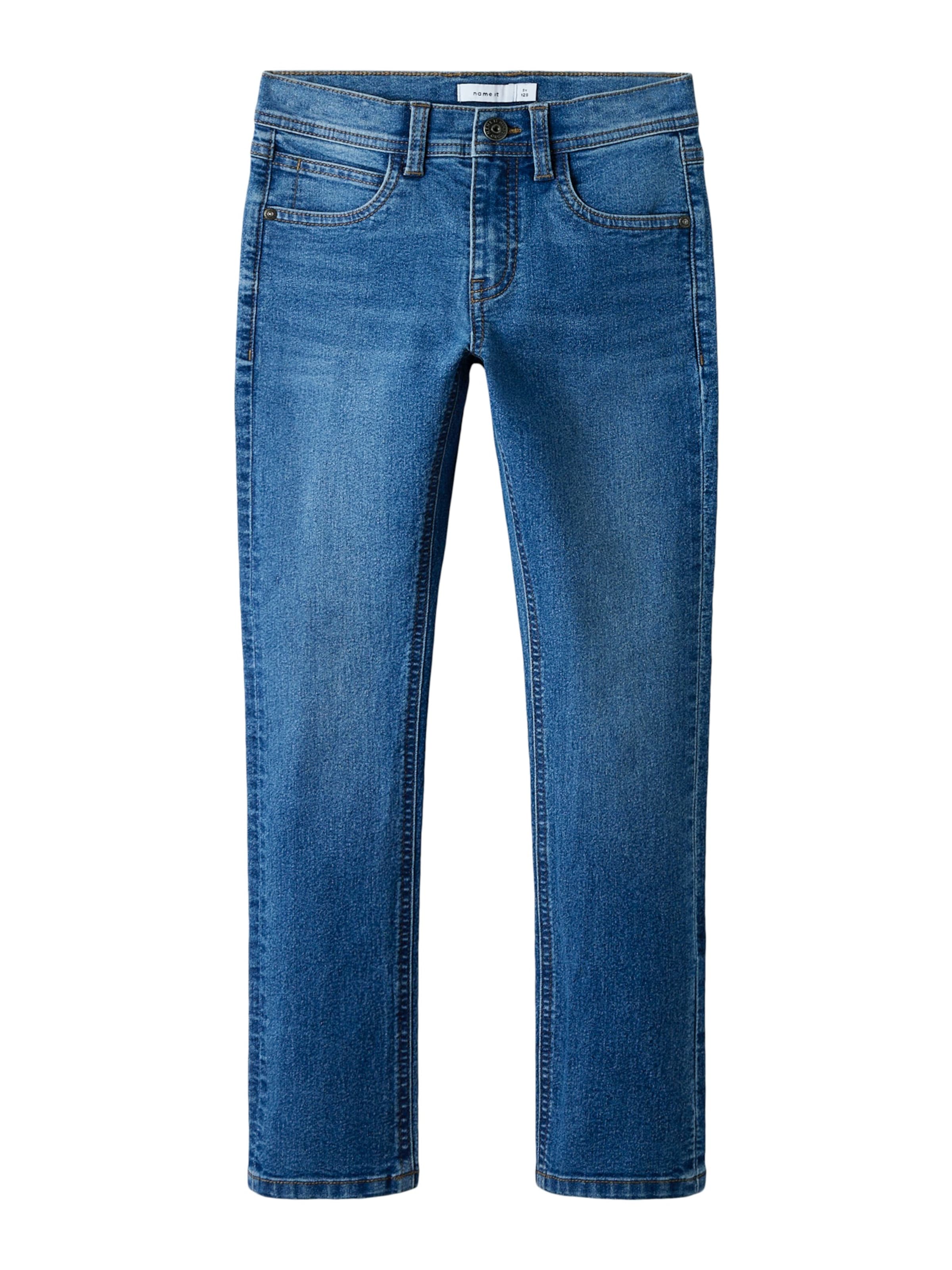 NAME IT Jeans 'NKMSILAS' in Blauw: voorkant