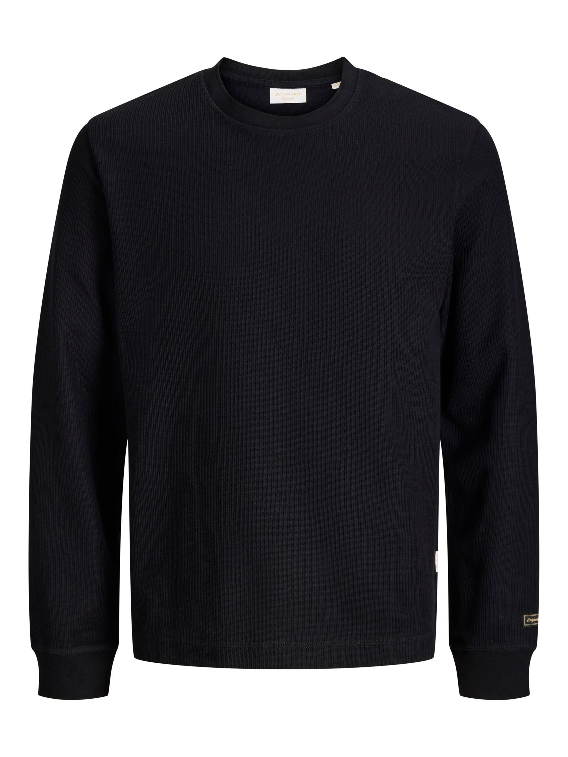 JACK & JONES Shirt in Zwart: voorkant