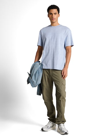 Tricou de la TOM TAILOR DENIM pe albastru