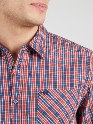 MUSTANG Regular fit Πουκάμισο 'CHESTER' σε κόκκινο