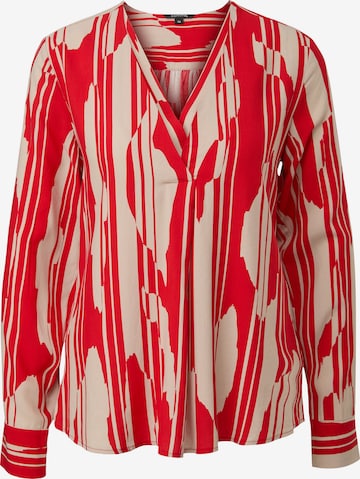 COMMA Blouse in Rood: voorkant
