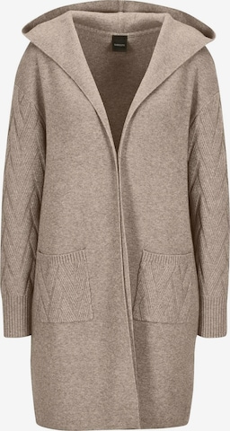 Cardigan MADELEINE en beige : devant