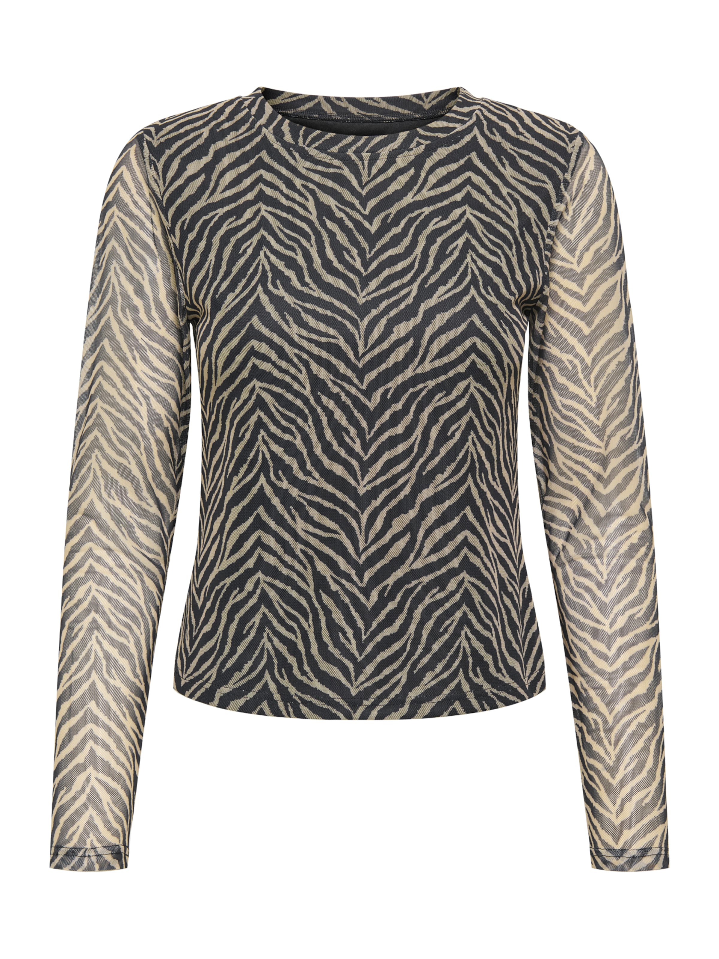 ONLY Camiseta 'ONLNOVA' en beige / negro, Vista del producto