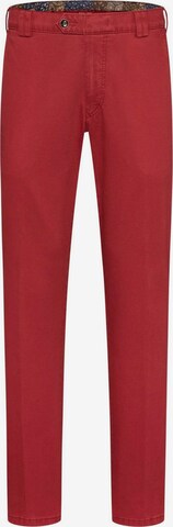 Meyer Hosen Regular Chino Pants 'Roma' in Red: front