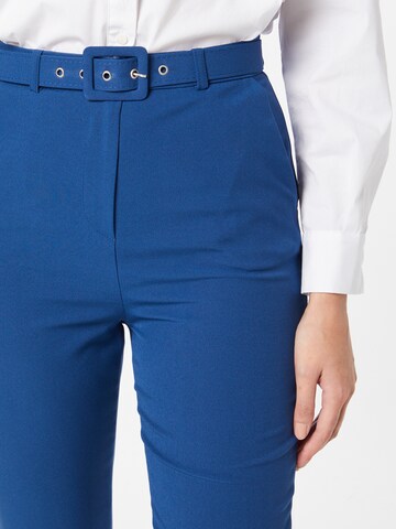 évasé Pantalon Trendyol en bleu