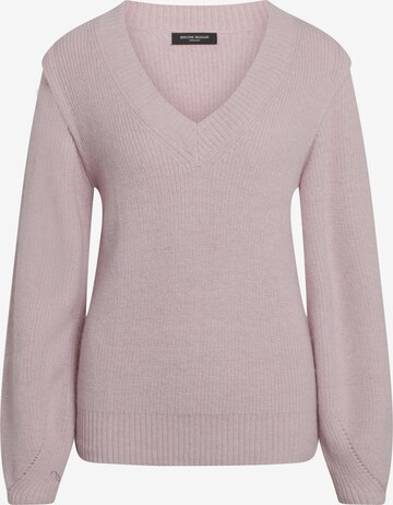 Pull-over BRUUNS BAZAAR en rose : devant