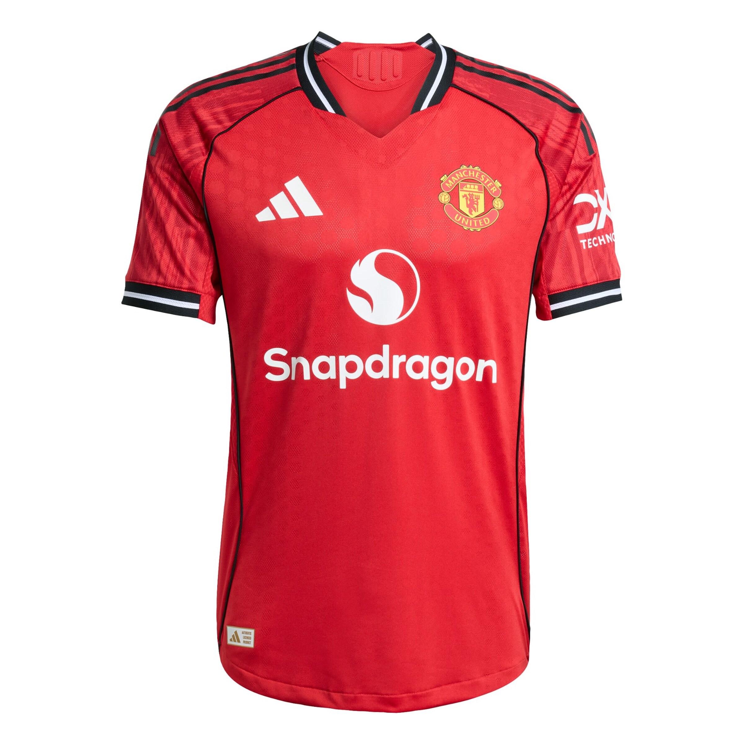 ADIDAS PERFORMANCE - Camiseta de fútbol 'Manchester United 25/26 Authentic' en rojo: frente