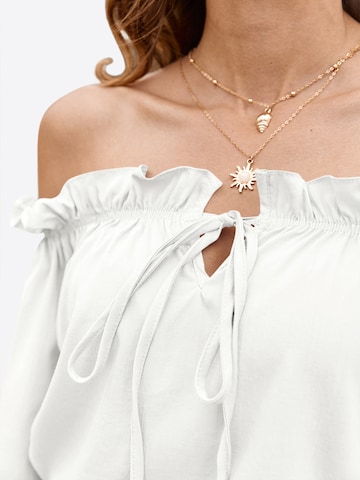 Imily Bela Bluse in Weiß