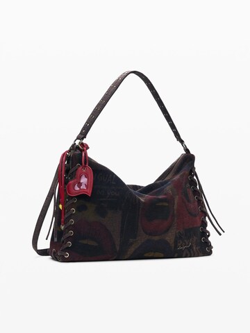 Desigual Schultertasche in Braun