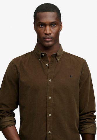 Regular fit Camicia 'CLASSIC' di Superdry & Co in marrone