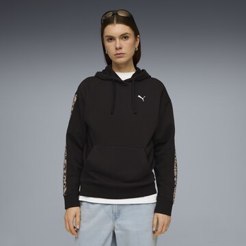 PUMA Sweatshirt in Black: front