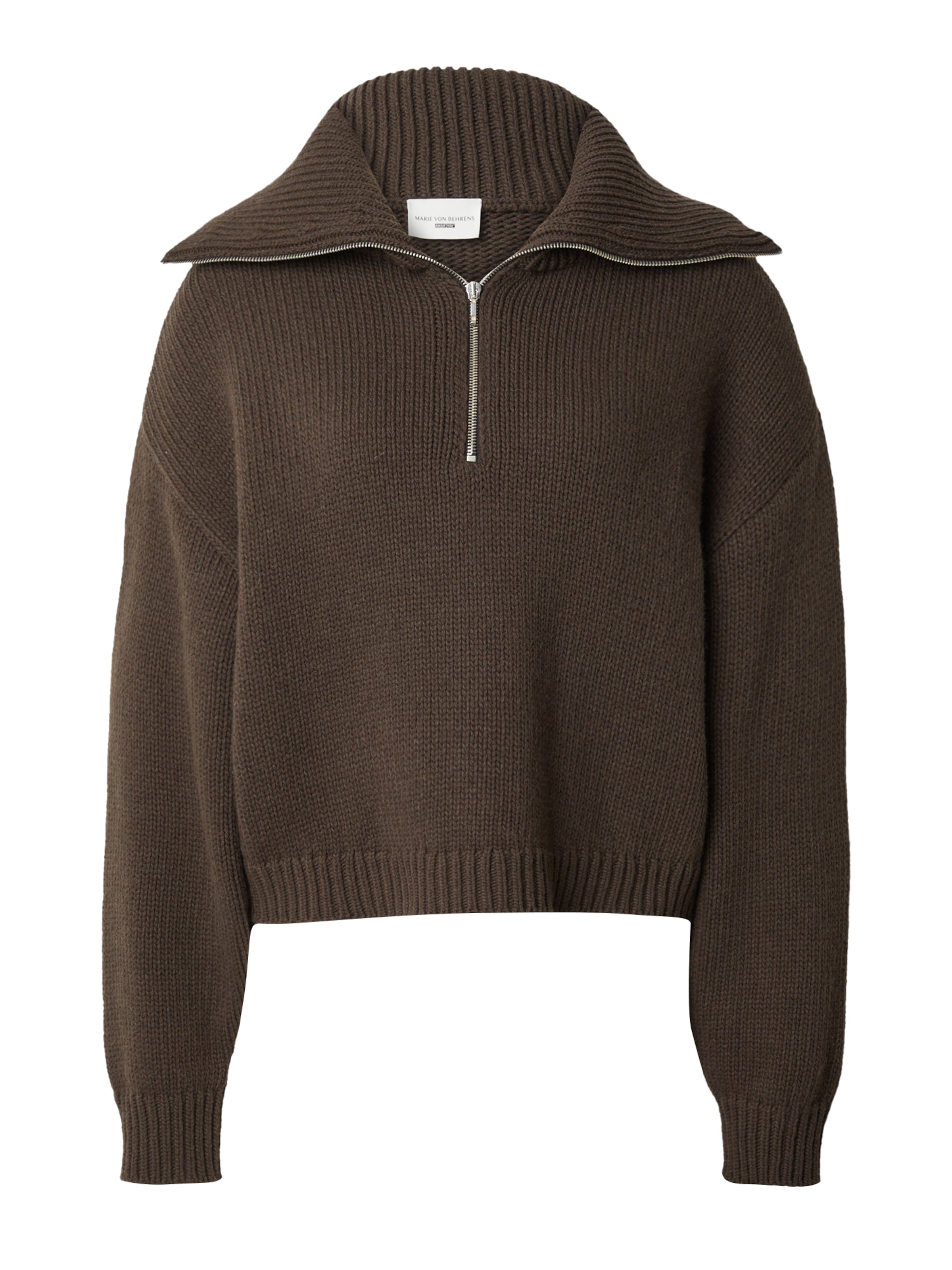 Pullover 'Valentina' di ABOUT YOU x Marie von Behrens in marrone: frontale