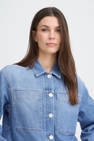 Pulz Between-Season Jacket 'PZAnni' in Blue
