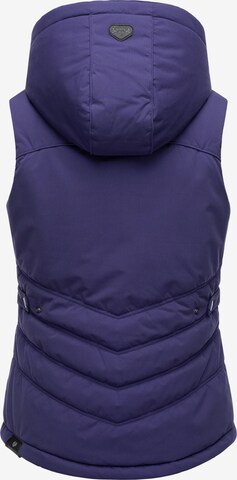 Ragwear Bodywarmer 'Hesty' in Lila