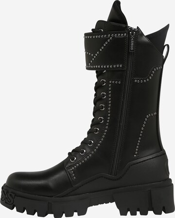 Bottes à lacets 'Nancia' GUESS en noir