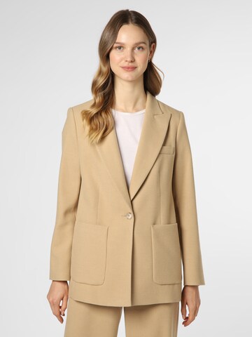 Marie Lund Blazers in Beige: voorkant