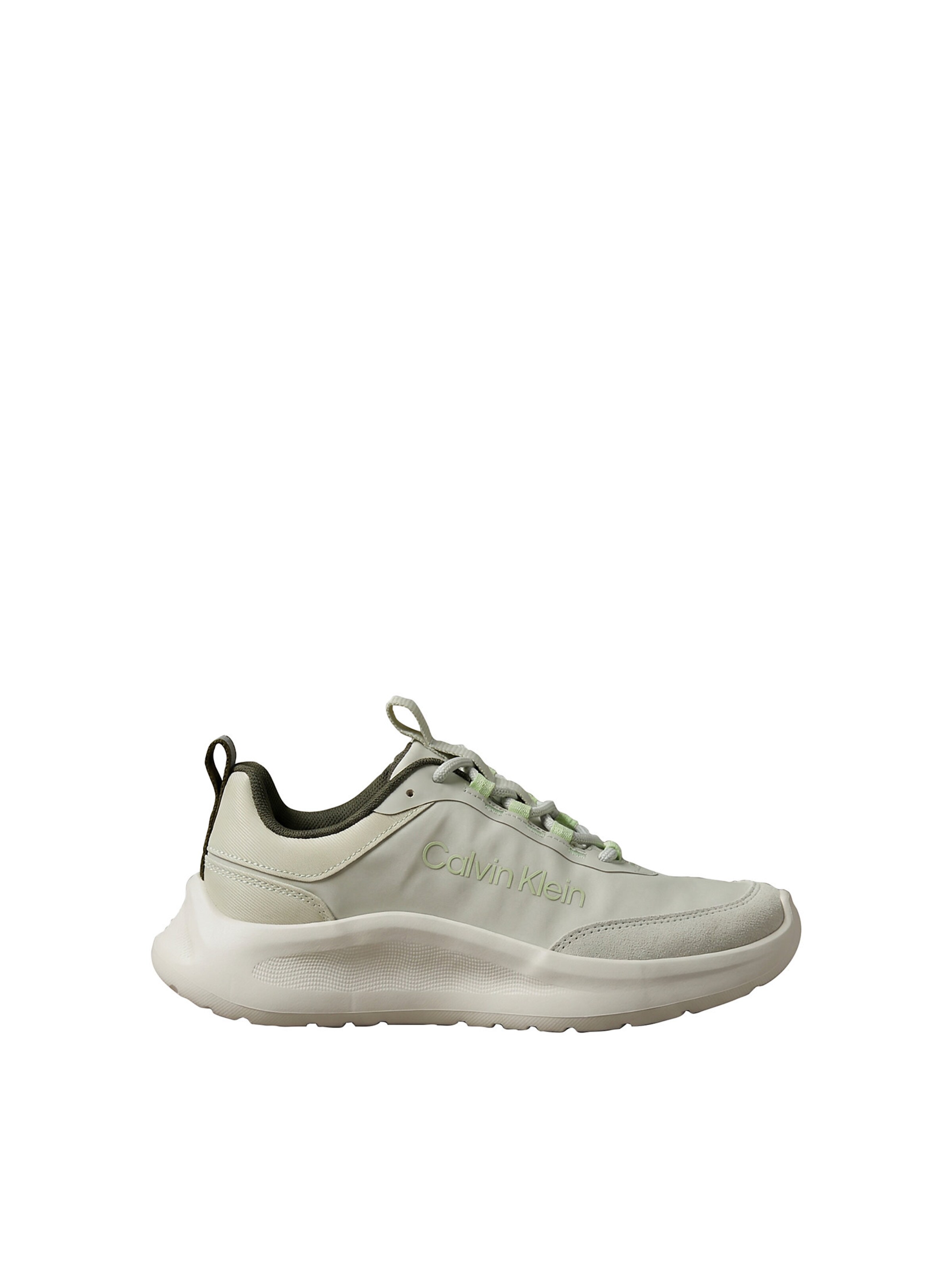 Baskets basses 'Lightweight Runner' Calvin Klein en vert