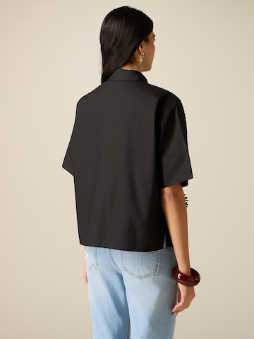 oltre Blouse in Zwart