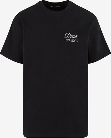 MT Upscale Shirt 'Dangerous Grounds' in Black: front