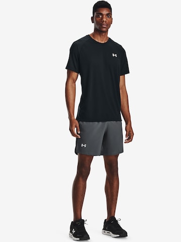 Regular Pantalon de sport 'Launch' UNDER ARMOUR en gris