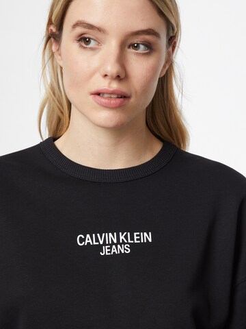 Calvin Klein Jeans Collegepaita värissä musta