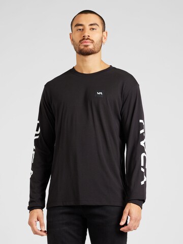 RVCA Funktionsshirt in Schwarz: predná strana