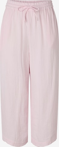 Pantalon 'PCSastina' PIECES en rose : devant