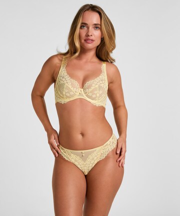 Hunkemöller String 'Daisy' in Gelb