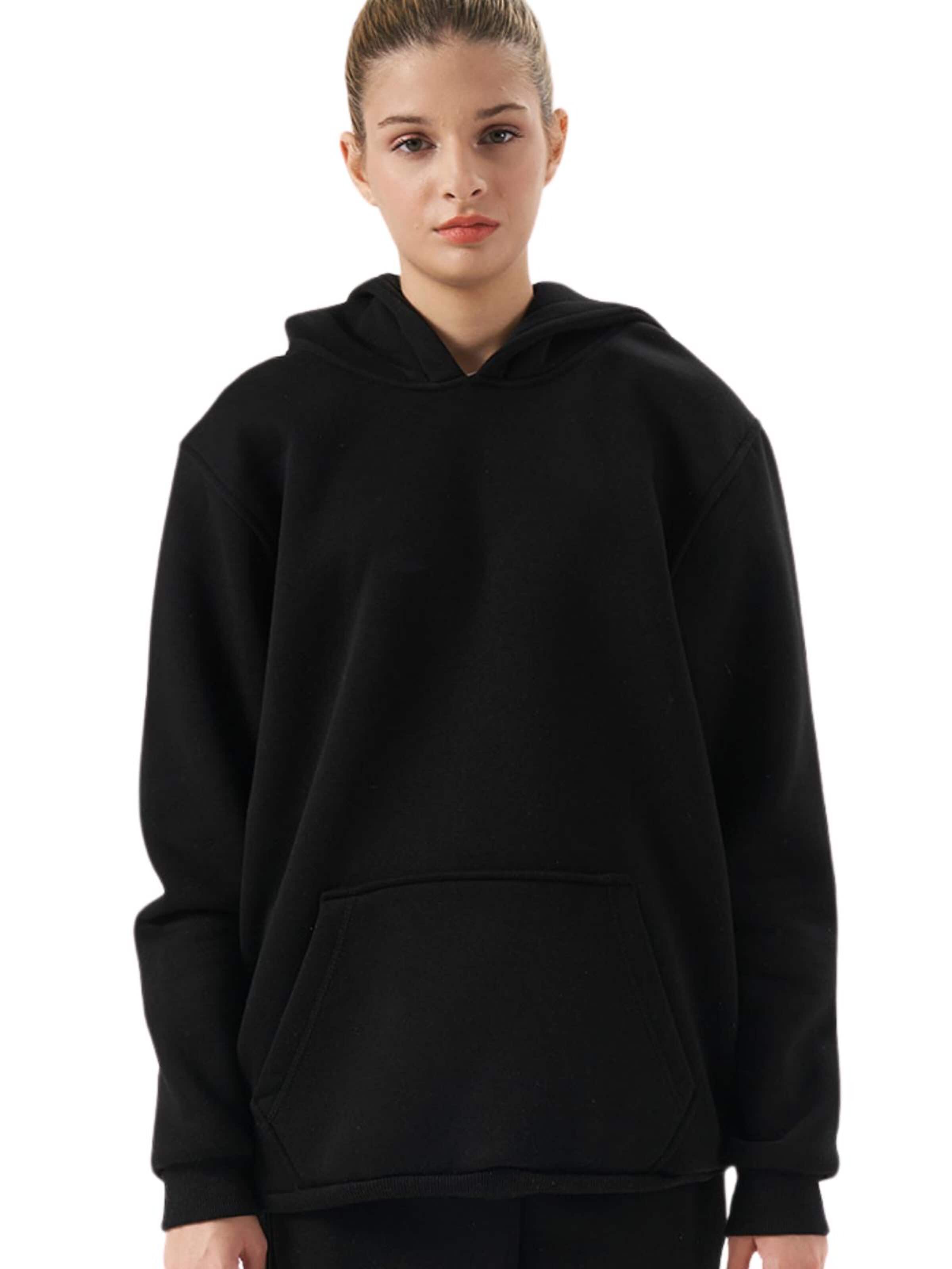 LOUIS LECLER Sweatshirt 'Nora' in Schwarz