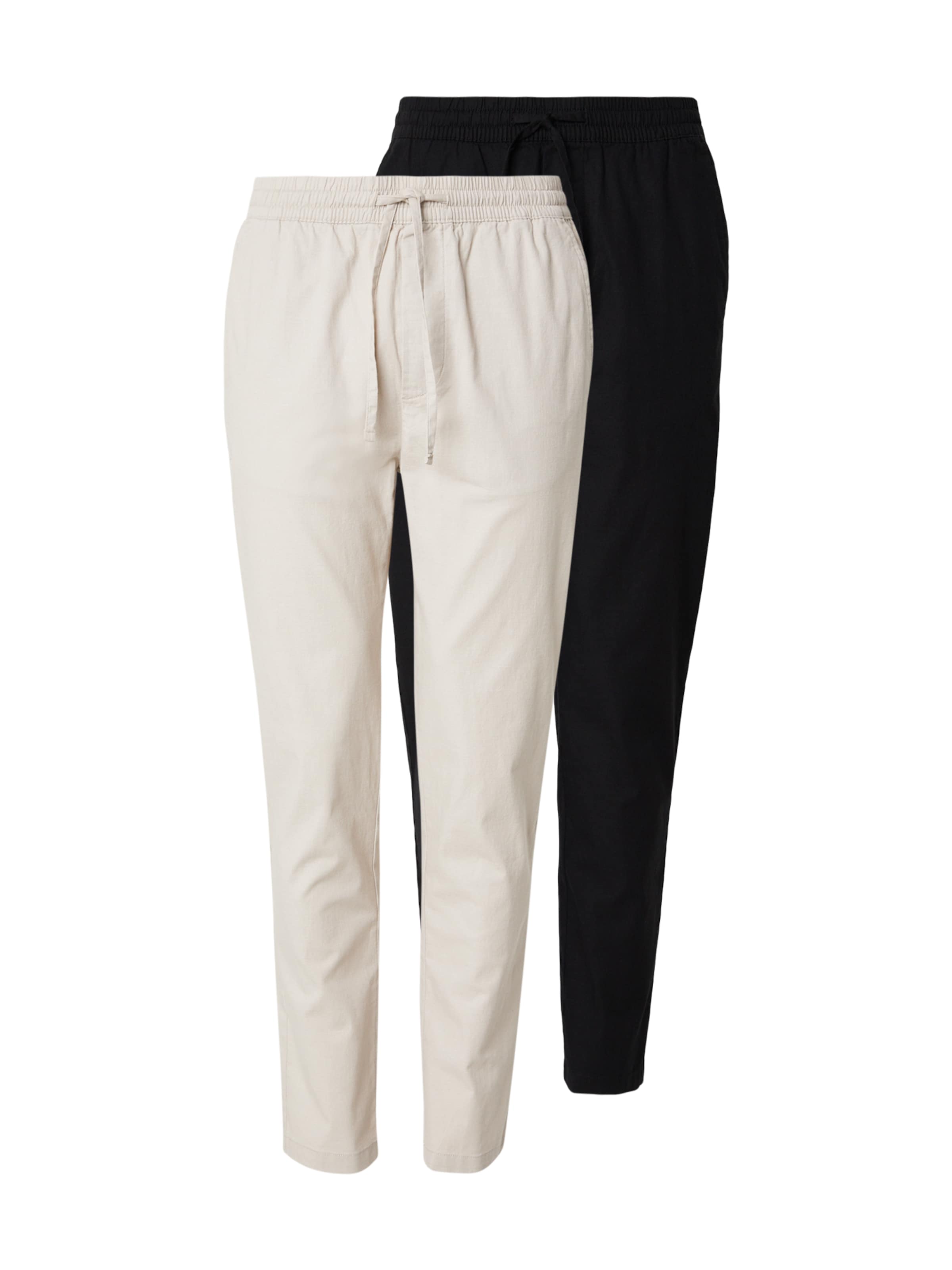 Only & Sons Tapered Pants 'ONSREID' in Beige: front