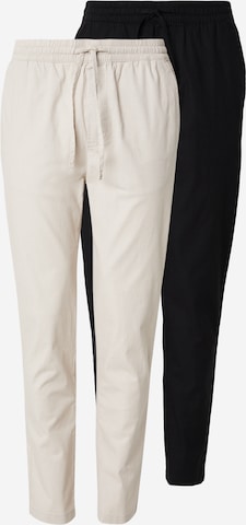 Only & Sons Tapered Pants 'ONSREID' in Beige: front
