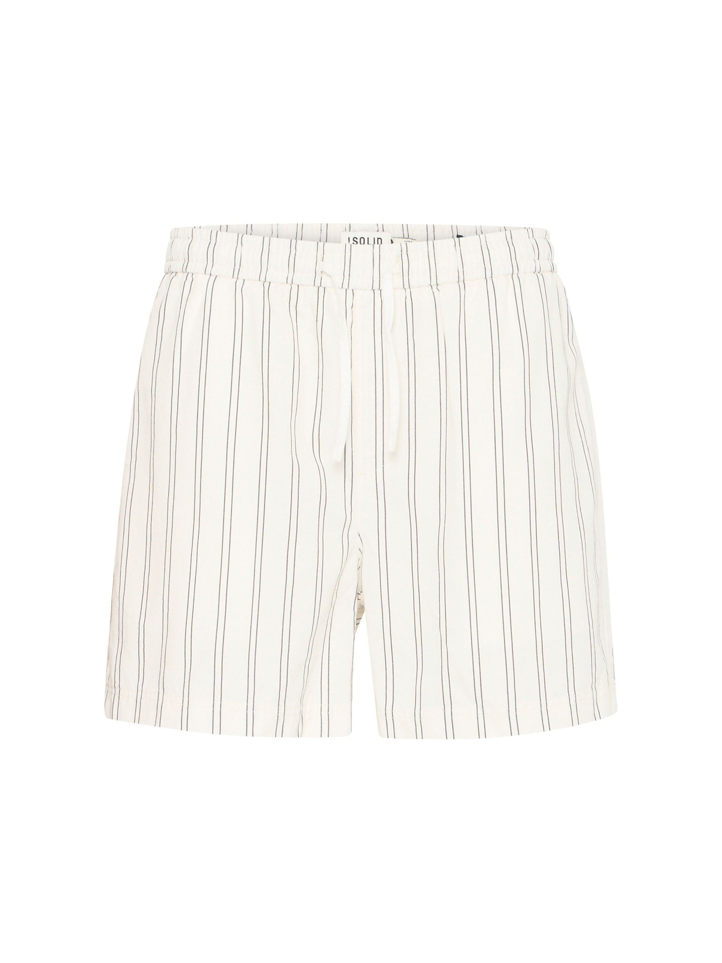 Loosefit Pantalon 'SDAlann' !Solid en blanc : devant